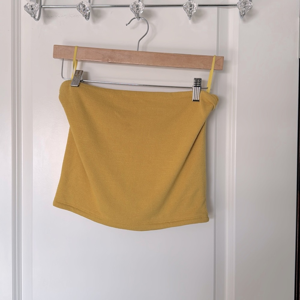 Wilfred Free Strapless Crop